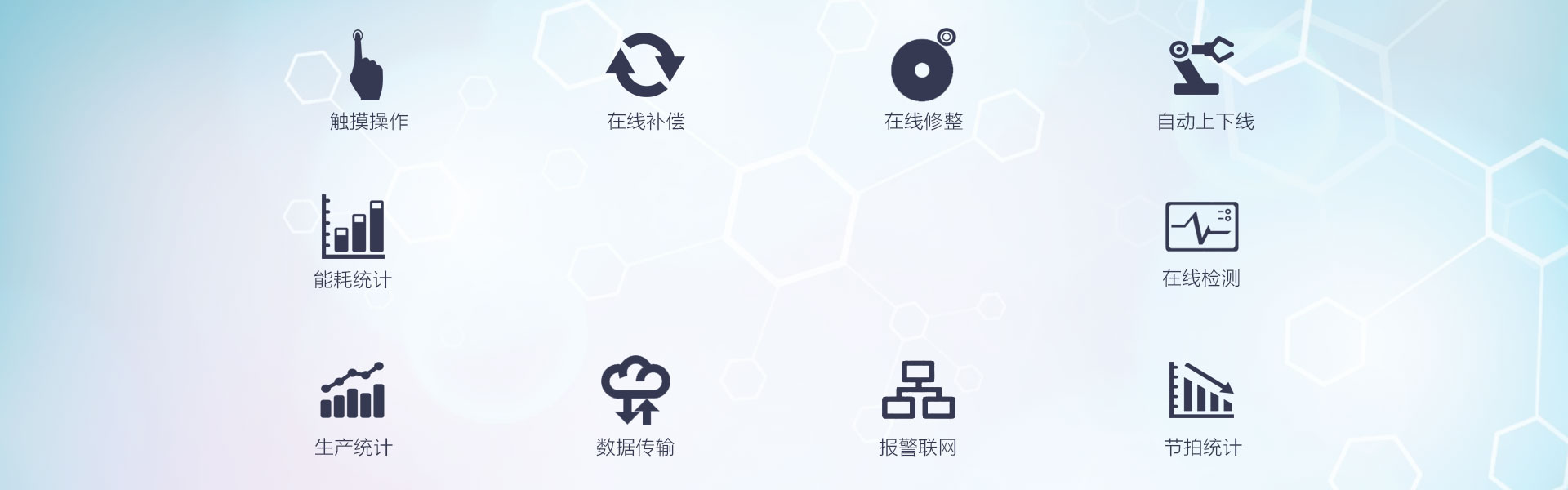 海默內(nèi)圓磨床生產(chǎn)管理功能